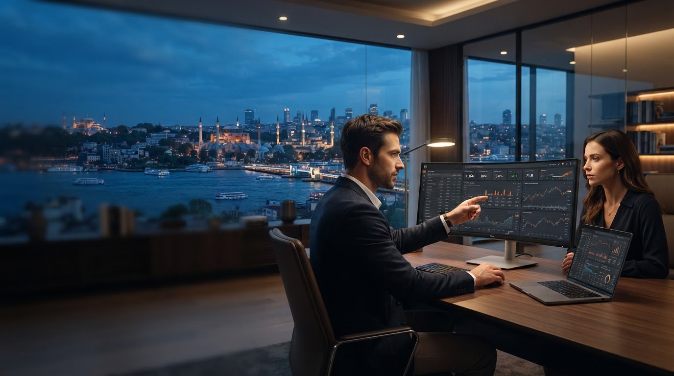 Karayatirim prediktif analiz platformunun veri görselleştirme arayüzü